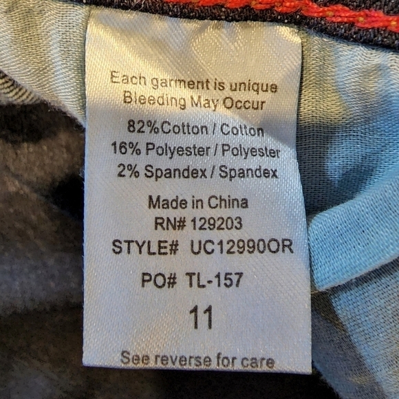 Cello Jeans Dark Wash Juniors Size 11 Everyday Basic Casual Capsule Wardrobe EUC - Picture 4 of 5